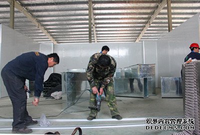 净化车间安装现场
